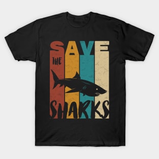 Save Sharks T-Shirt